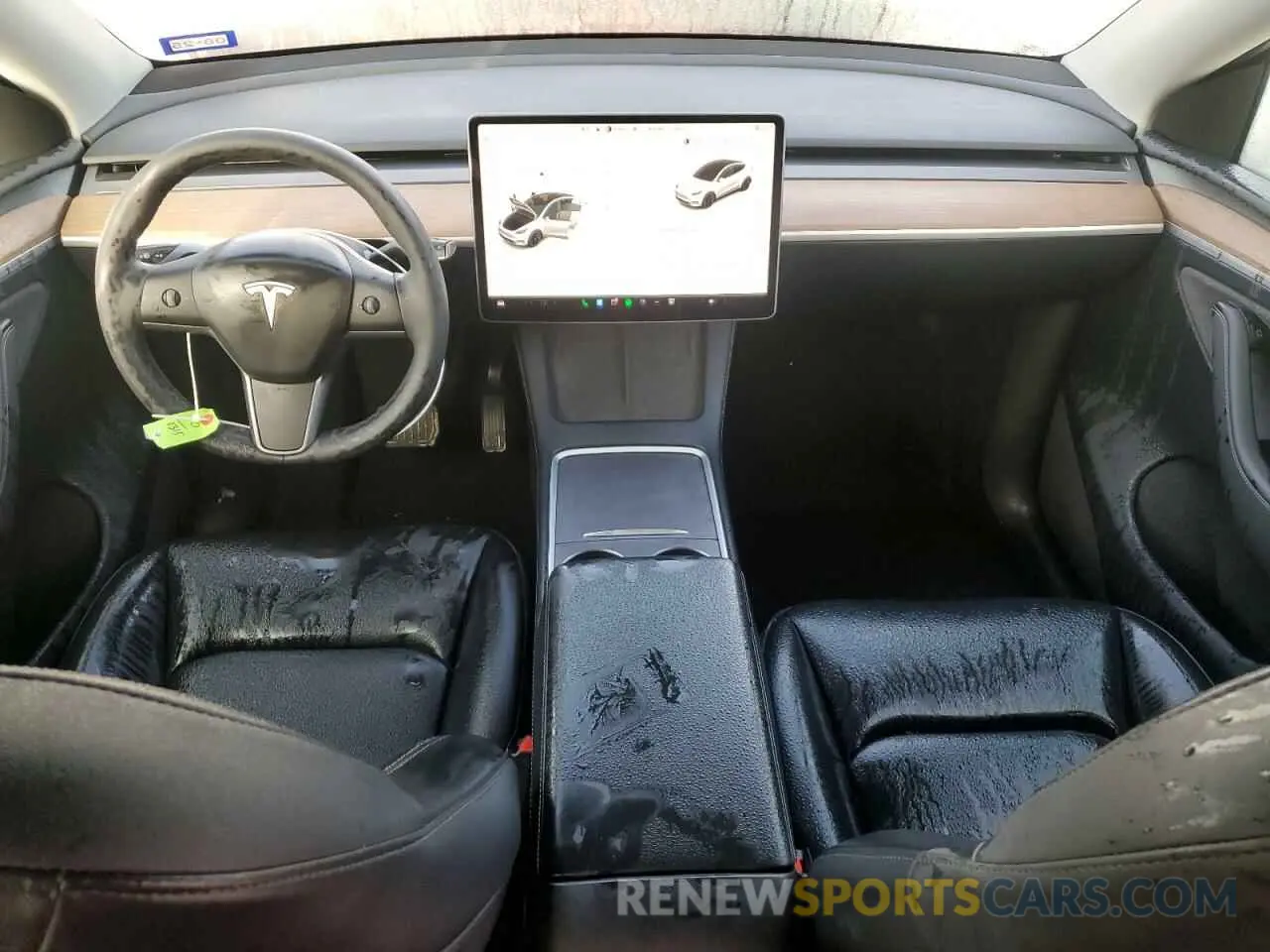 8 fotografías del automóvil dañado 7SAYGDED0RA311315 TESLA MODEL Y 2024