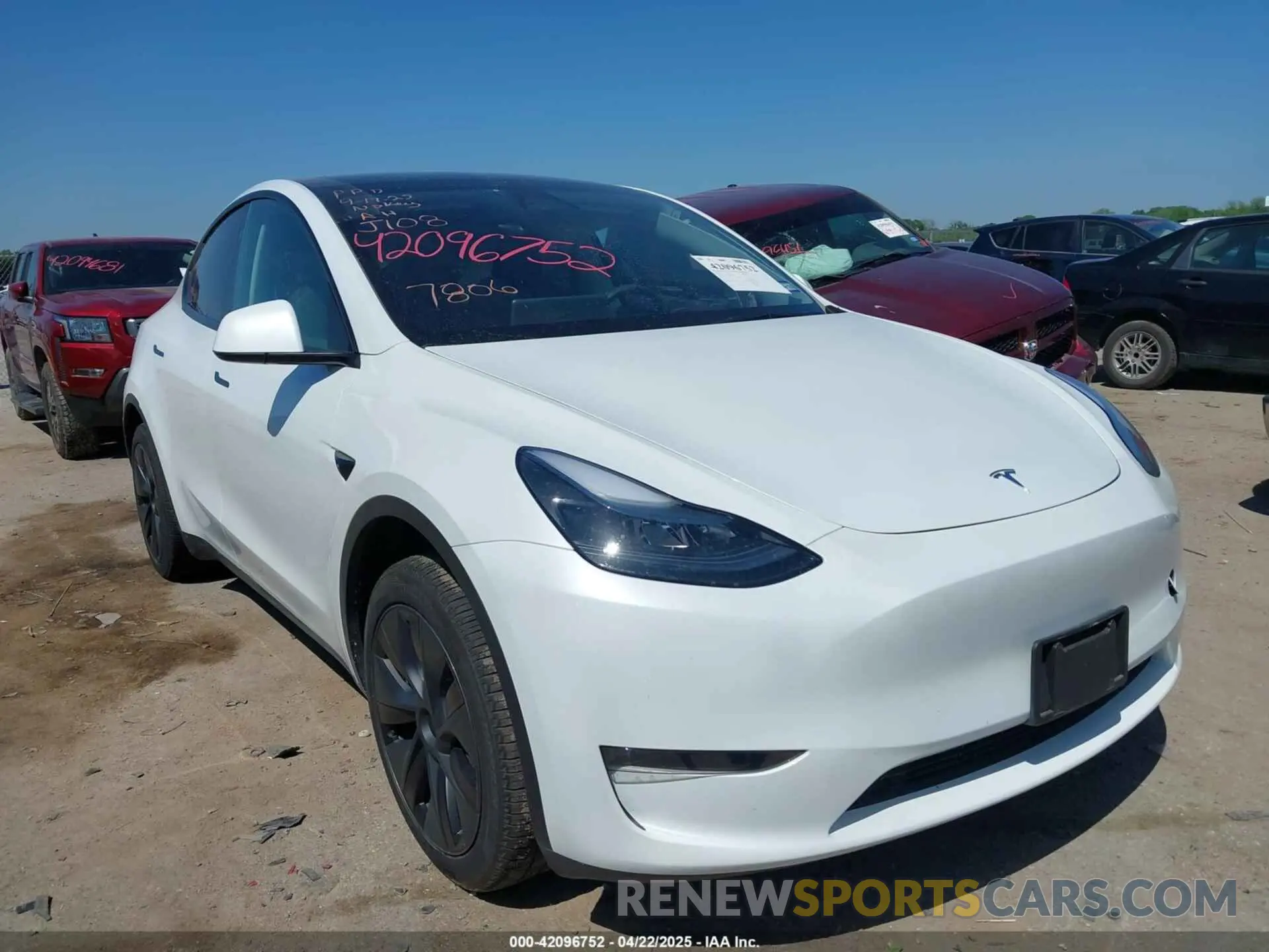 1 fotografías del automóvil dañado 7SAYGDED0RA327806 TESLA MODEL Y 2024