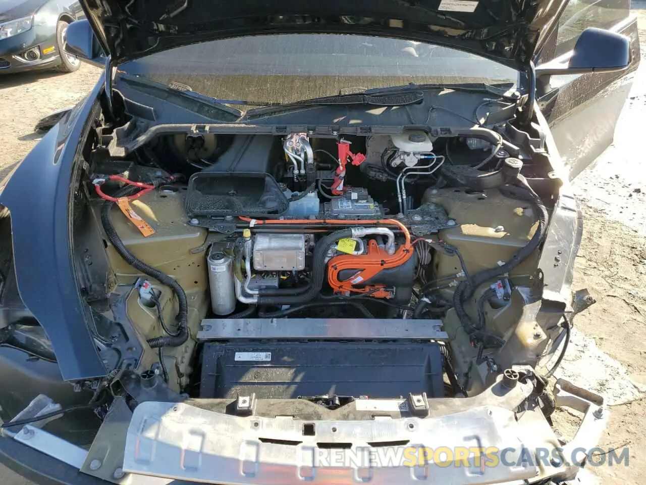 11 fotografías del automóvil dañado 7SAYGDED0RF098305 TESLA MODEL Y 2024