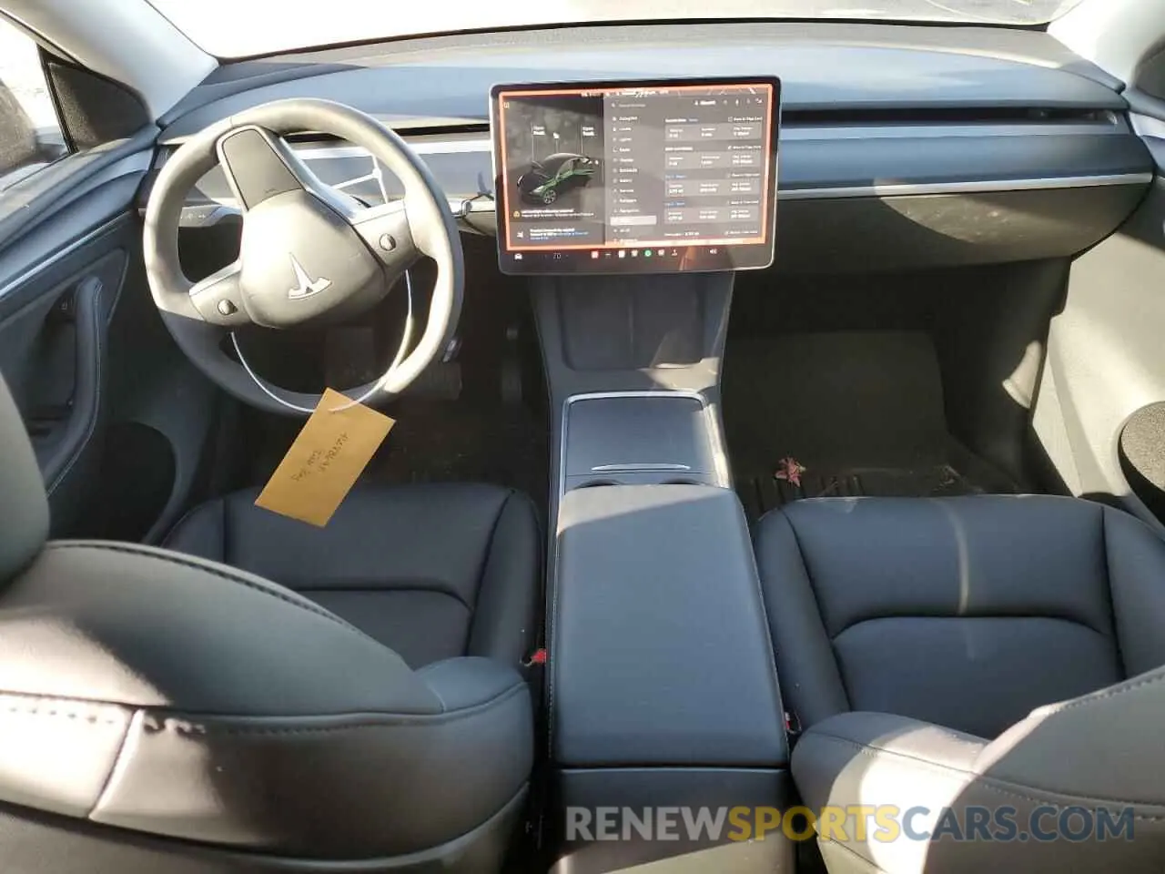 8 fotografías del automóvil dañado 7SAYGDED0RF098305 TESLA MODEL Y 2024