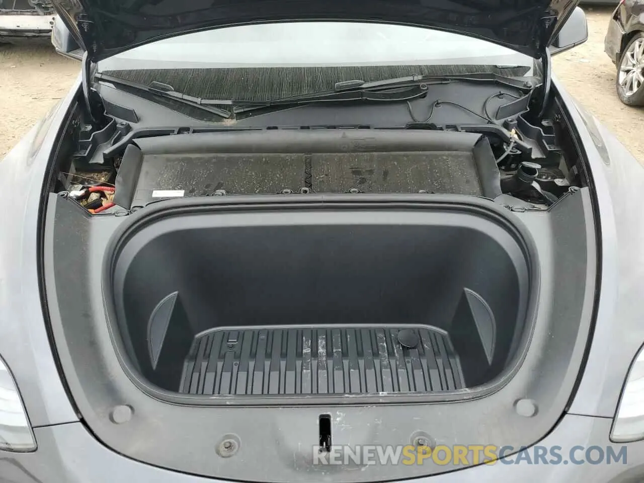 11 fotografías del automóvil dañado 7SAYGDED1RF177417 TESLA MODEL Y 2024