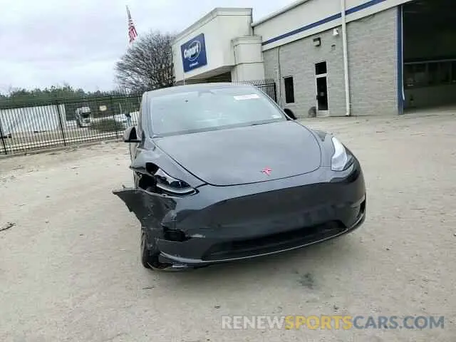 11 fotografías del automóvil dañado 7SAYGDED1RF207273 TESLA MODEL Y 2024