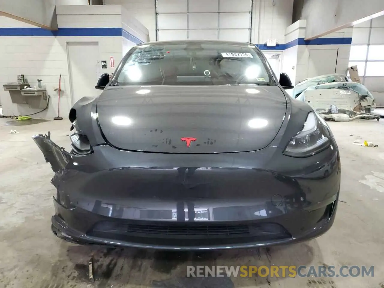 5 fotografías del automóvil dañado 7SAYGDED1RF207273 TESLA MODEL Y 2024