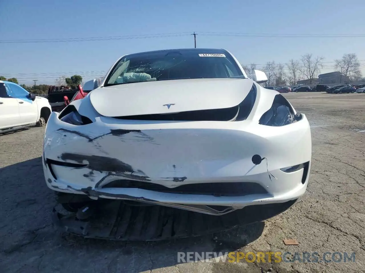 5 fotografías del automóvil dañado 7SAYGDED1RF212974 TESLA MODEL Y 2024