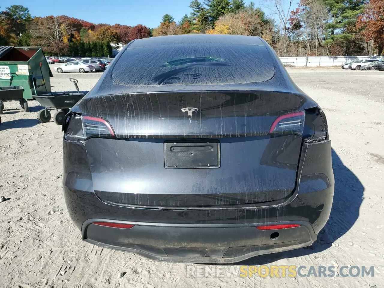 6 fotografías del automóvil dañado 7SAYGDED2RF018759 TESLA MODEL Y 2024