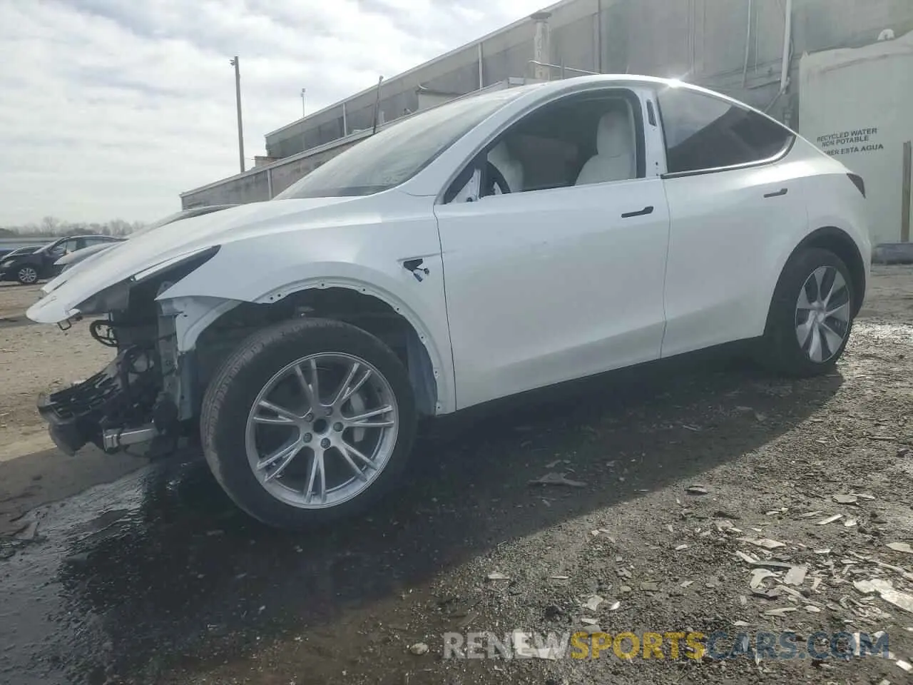 1 fotografías del automóvil dañado 7SAYGDED2RF042236 TESLA MODEL Y 2024