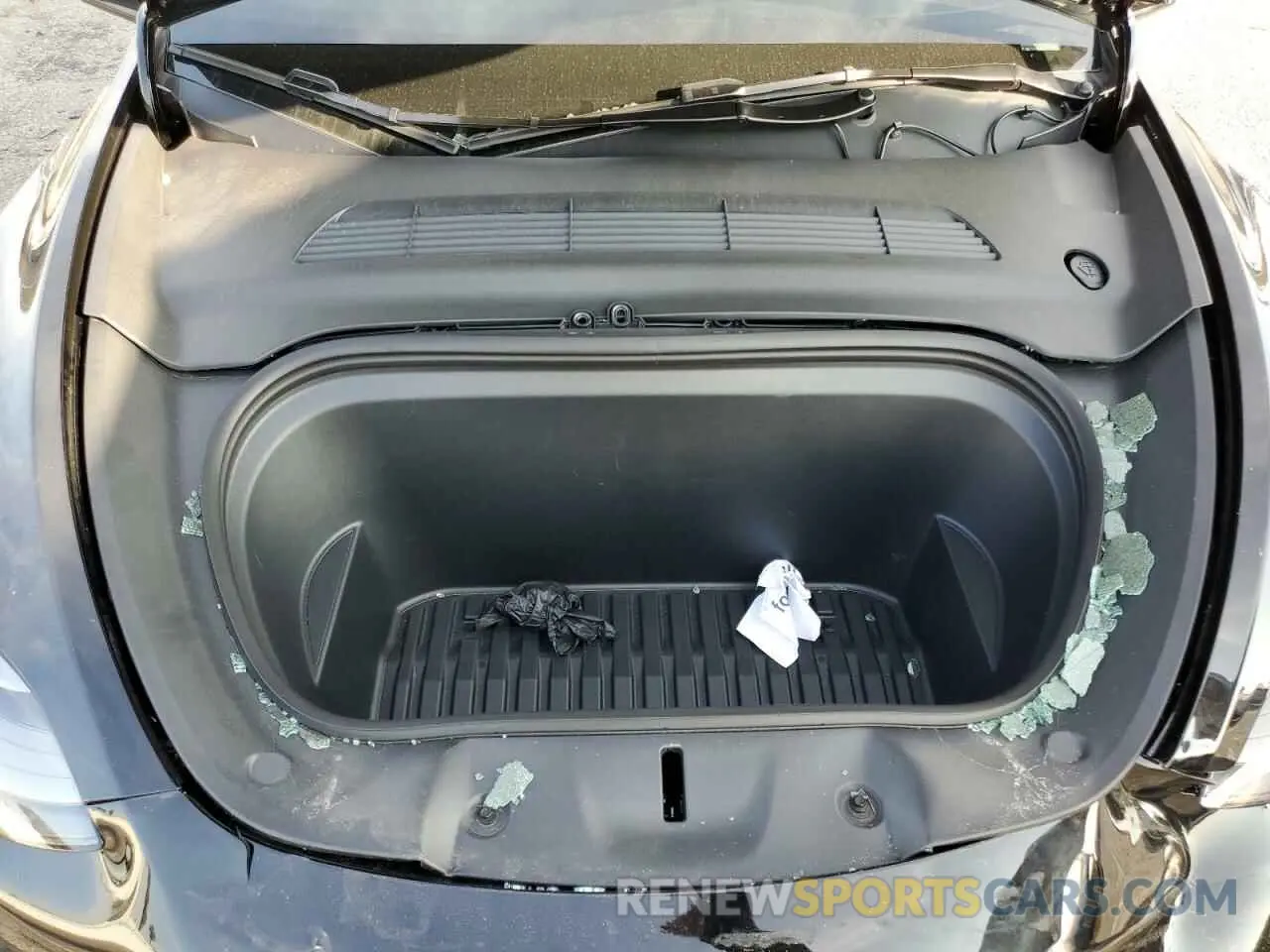 12 fotografías del automóvil dañado 7SAYGDED2RF045993 TESLA MODEL Y 2024