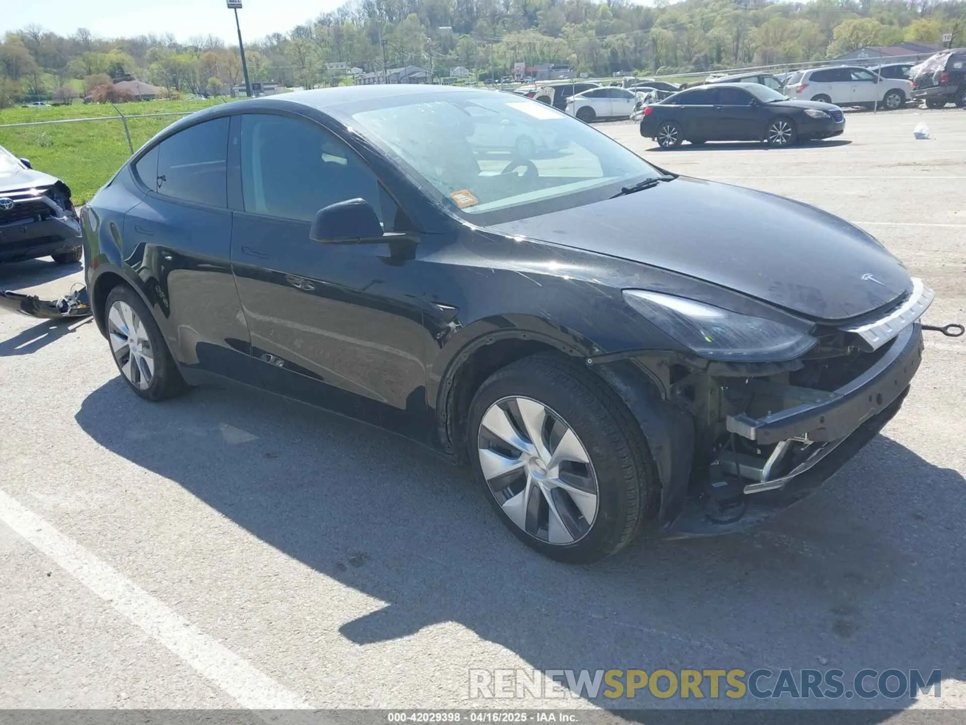 1 fotografías del automóvil dañado 7SAYGDED2RF089105 TESLA MODEL Y 2024