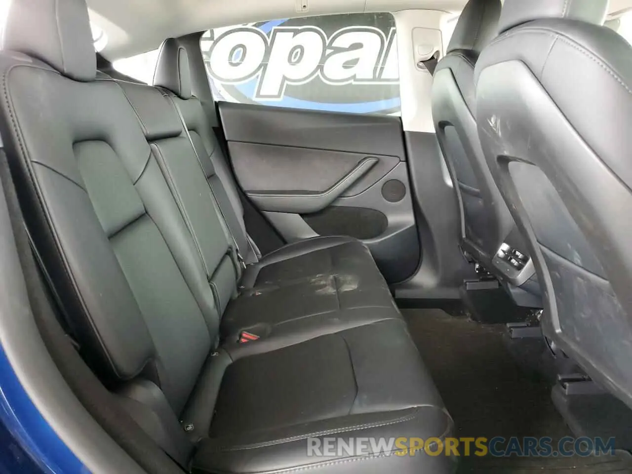 10 fotografías del automóvil dañado 7SAYGDED2RF119770 TESLA MODEL Y 2024