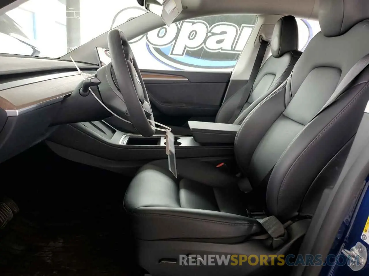 7 fotografías del automóvil dañado 7SAYGDED2RF119770 TESLA MODEL Y 2024