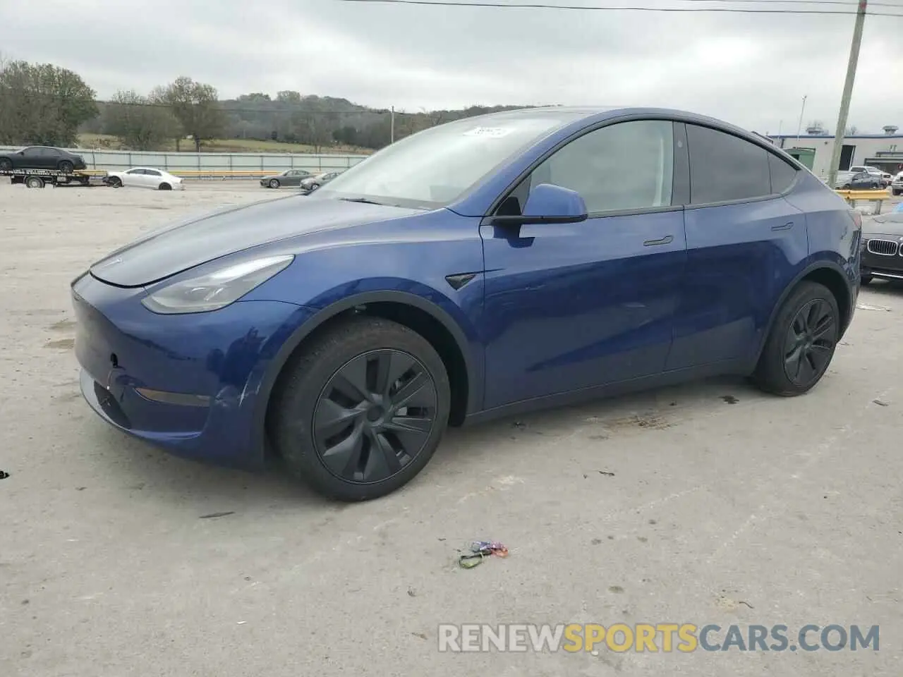 1 fotografías del automóvil dañado 7SAYGDED3RA326178 TESLA MODEL Y 2024
