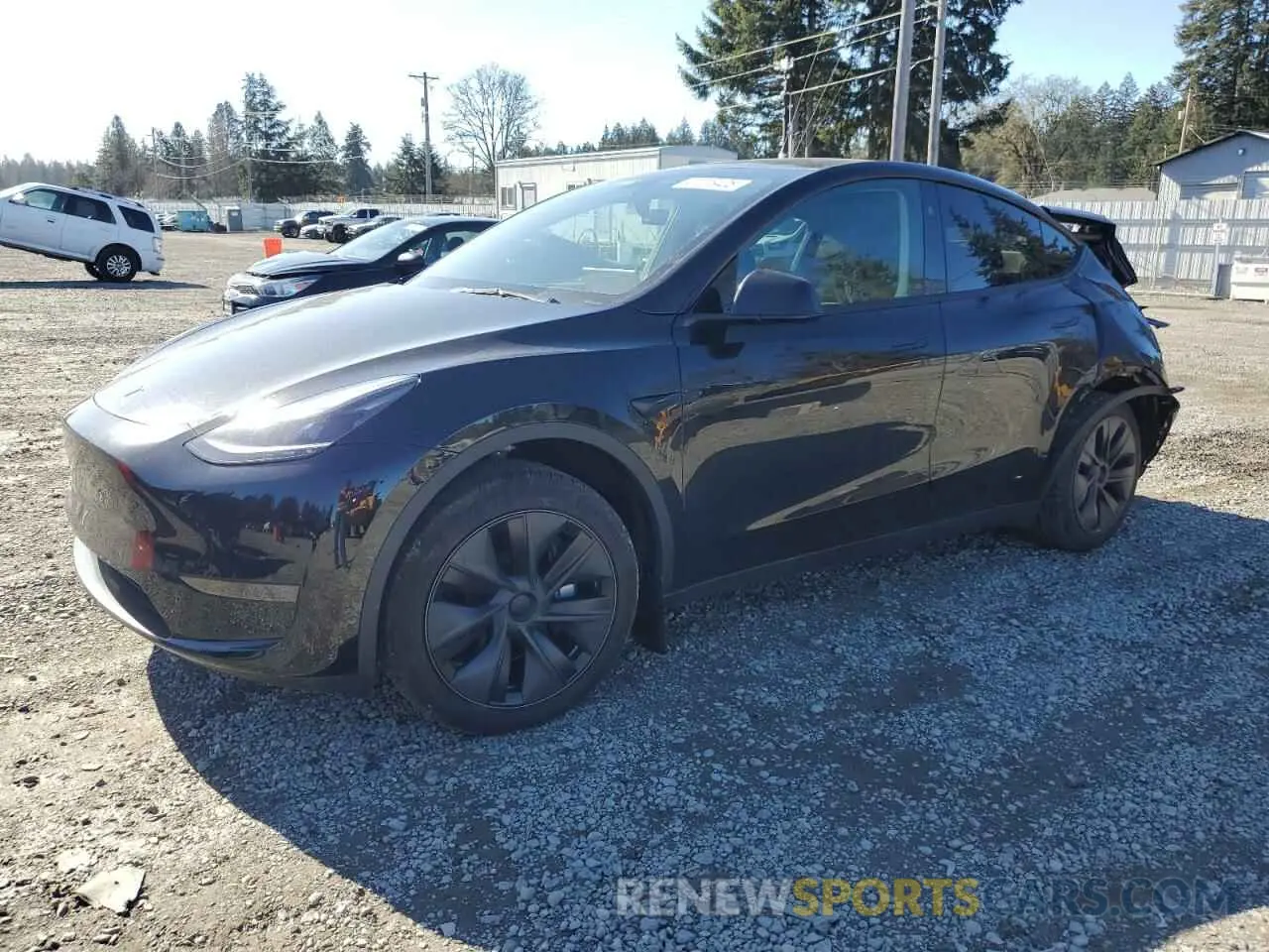 1 fotografías del automóvil dañado 7SAYGDED3RF151577 TESLA MODEL Y 2024
