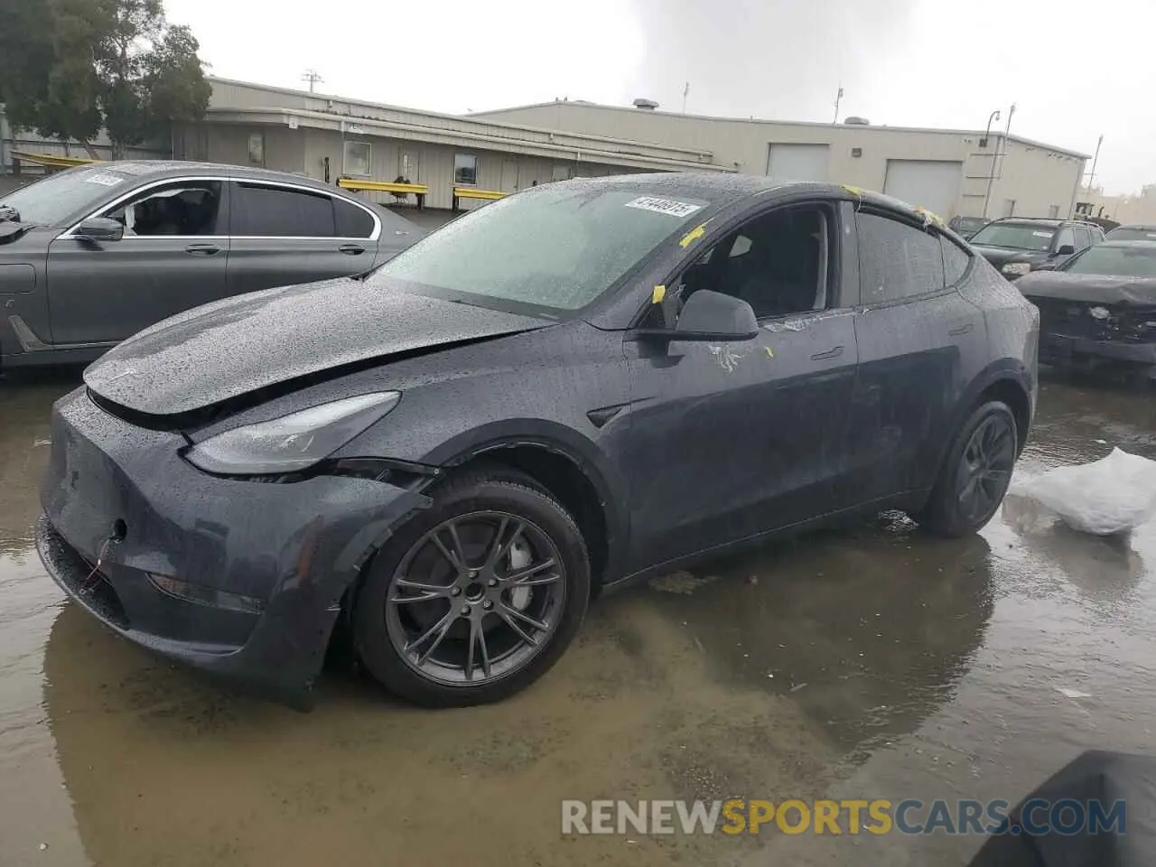 1 fotografías del automóvil dañado 7SAYGDED3RF162885 TESLA MODEL Y 2024
