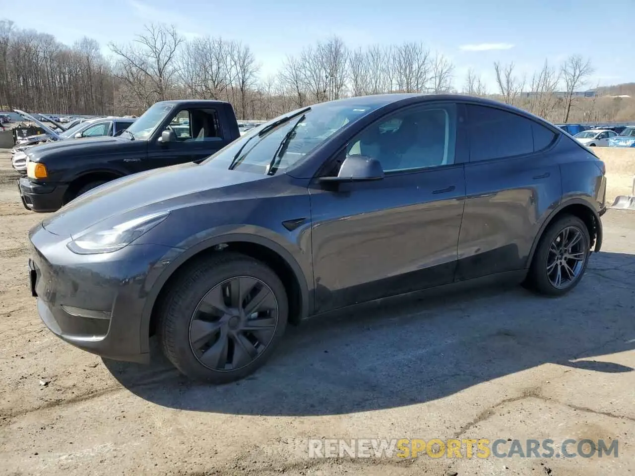 1 fotografías del automóvil dañado 7SAYGDED3RF198205 TESLA MODEL Y 2024