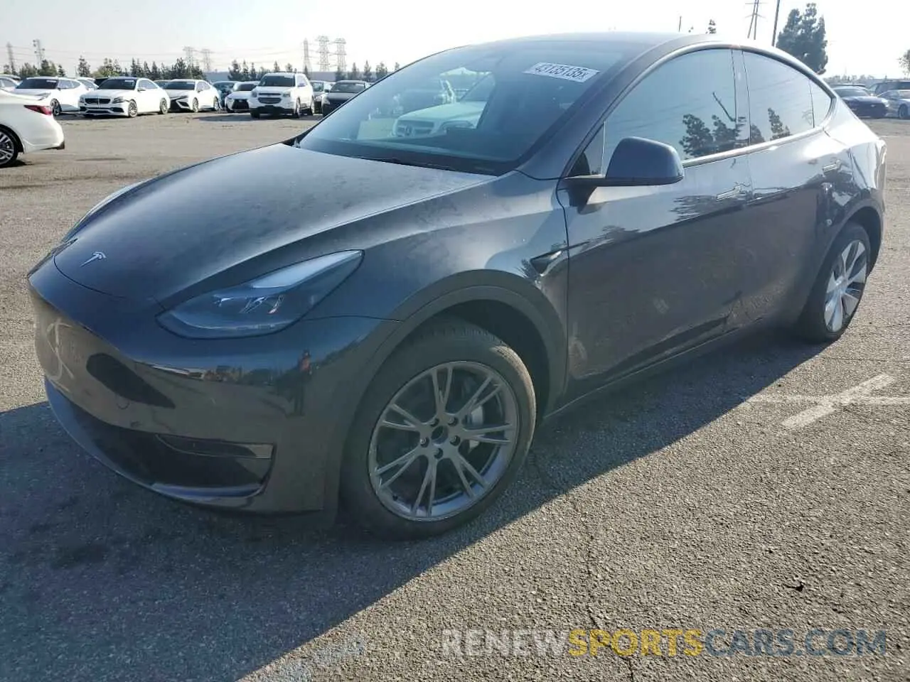 1 fotografías del automóvil dañado 7SAYGDED4RF032615 TESLA MODEL Y 2024