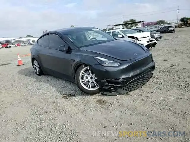 11 fotografías del automóvil dañado 7SAYGDED4RF049303 TESLA MODEL Y 2024