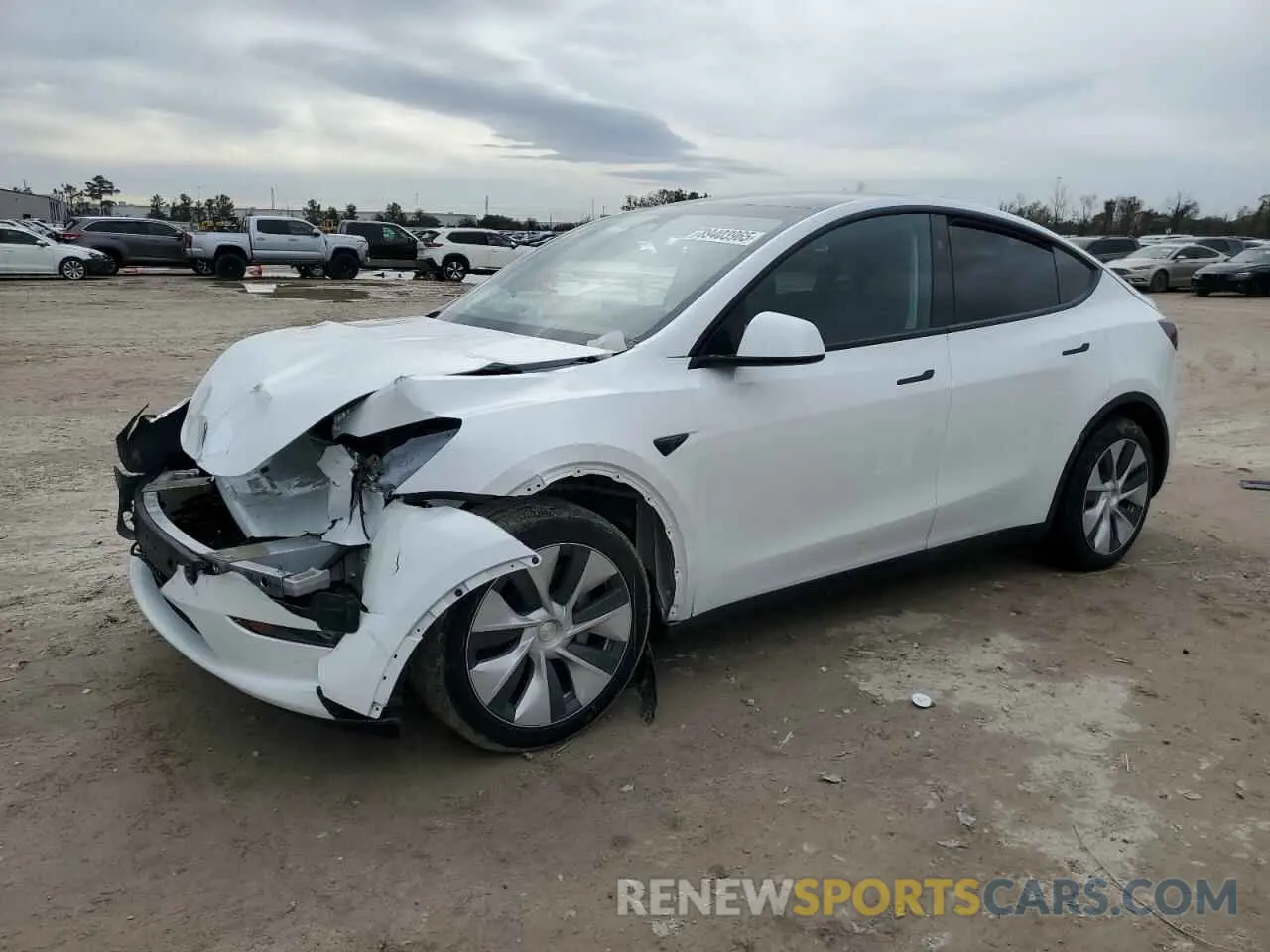 1 fotografías del automóvil dañado 7SAYGDED4RF055537 TESLA MODEL Y 2024