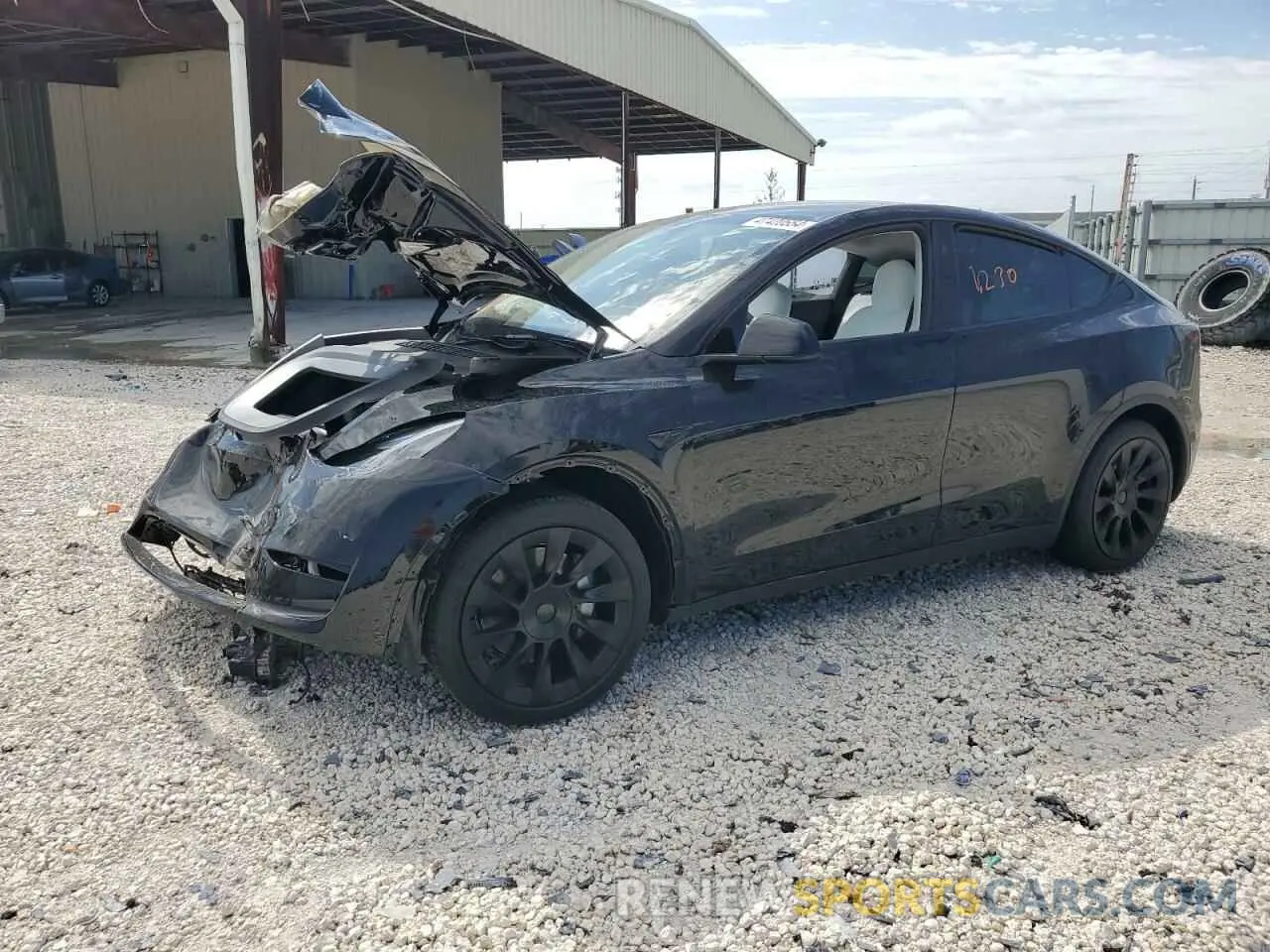 1 fotografías del automóvil dañado 7SAYGDED5RF009277 TESLA MODEL Y 2024