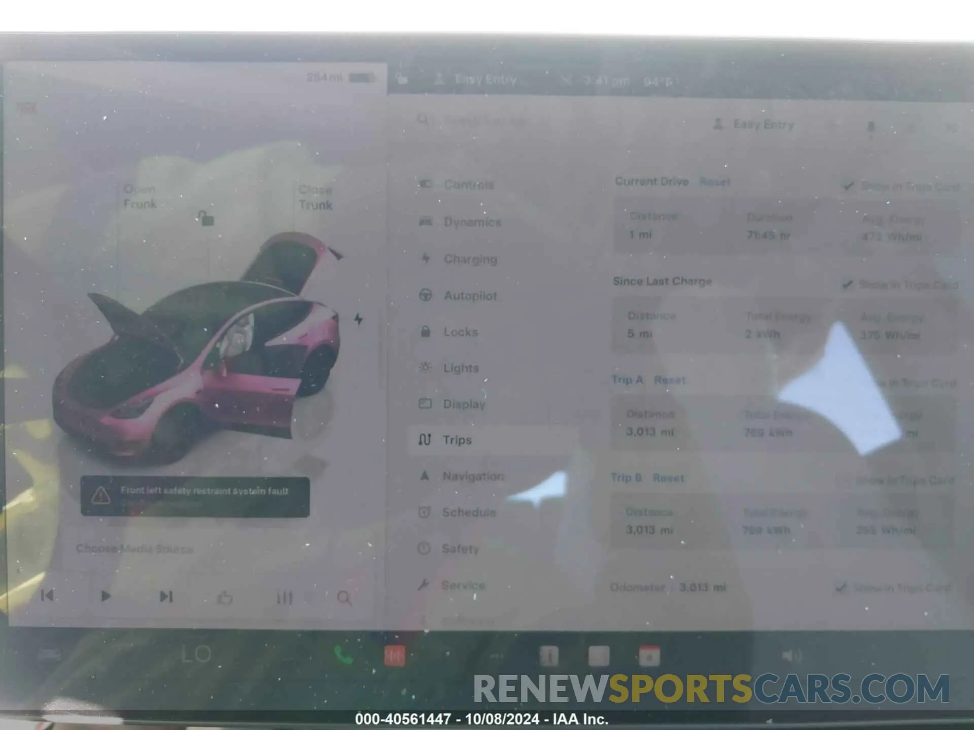 7 fotografías del automóvil dañado 7SAYGDED5RF154884 TESLA MODEL Y 2024
