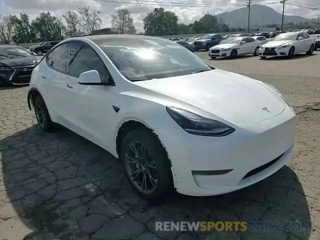 12 fotografías del automóvil dañado 7SAYGDED5RF158952 TESLA MODEL Y 2024