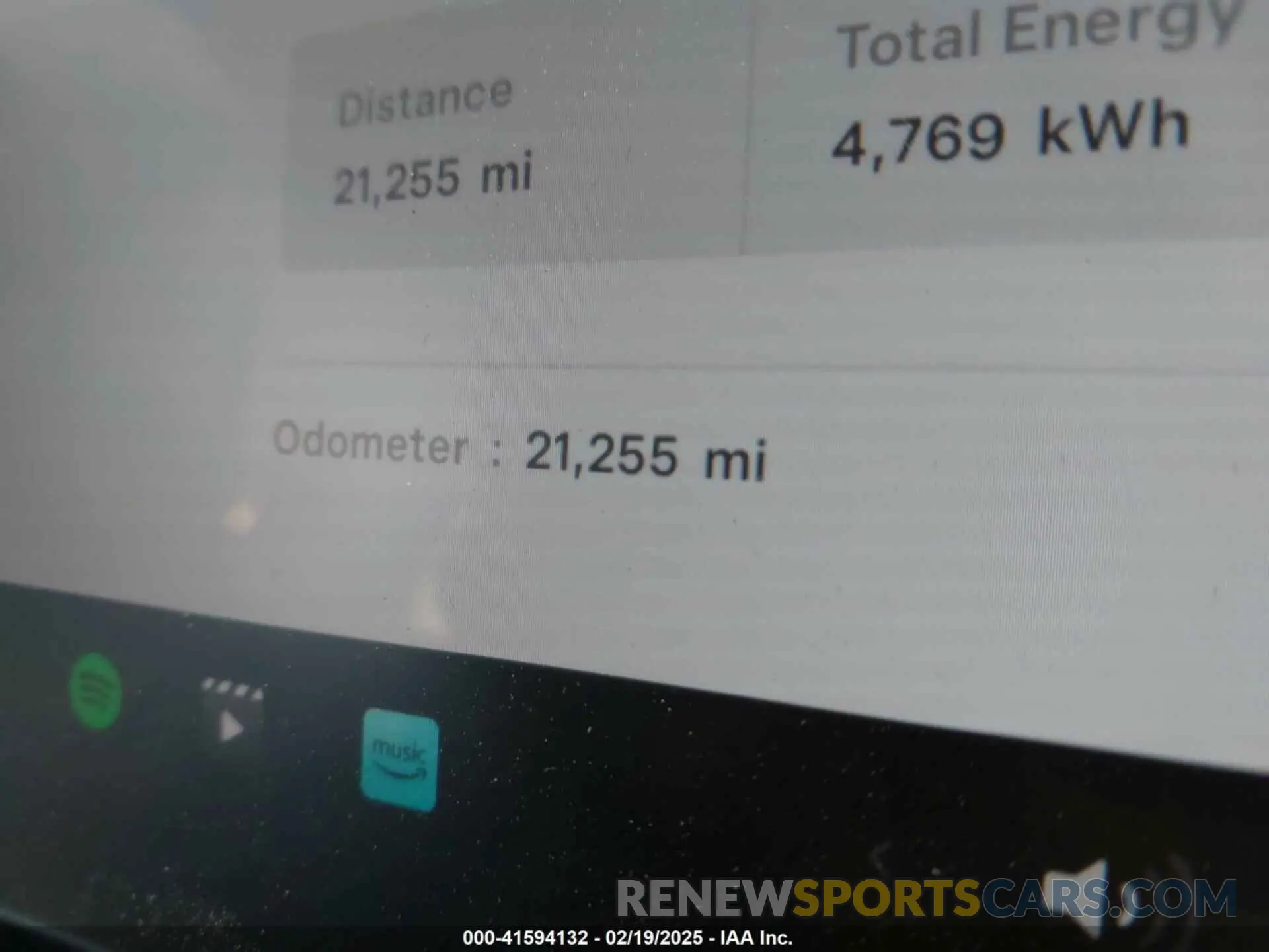 14 fotografías del automóvil dañado 7SAYGDED5RF194219 TESLA MODEL Y 2024