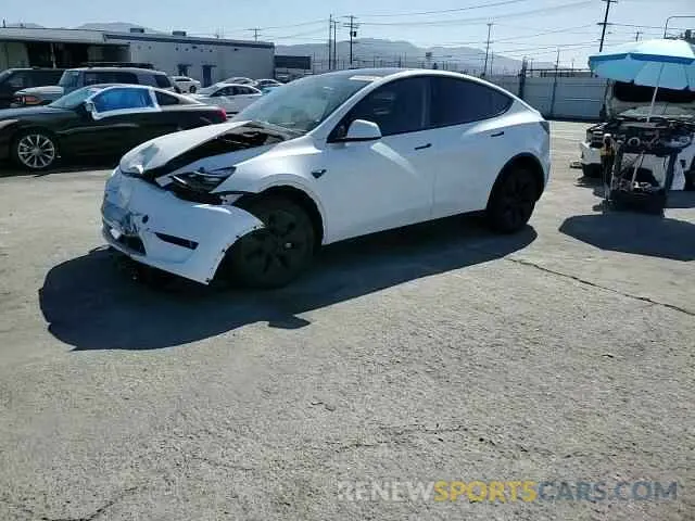 10 fotografías del automóvil dañado 7SAYGDED5RF196309 TESLA MODEL Y 2024