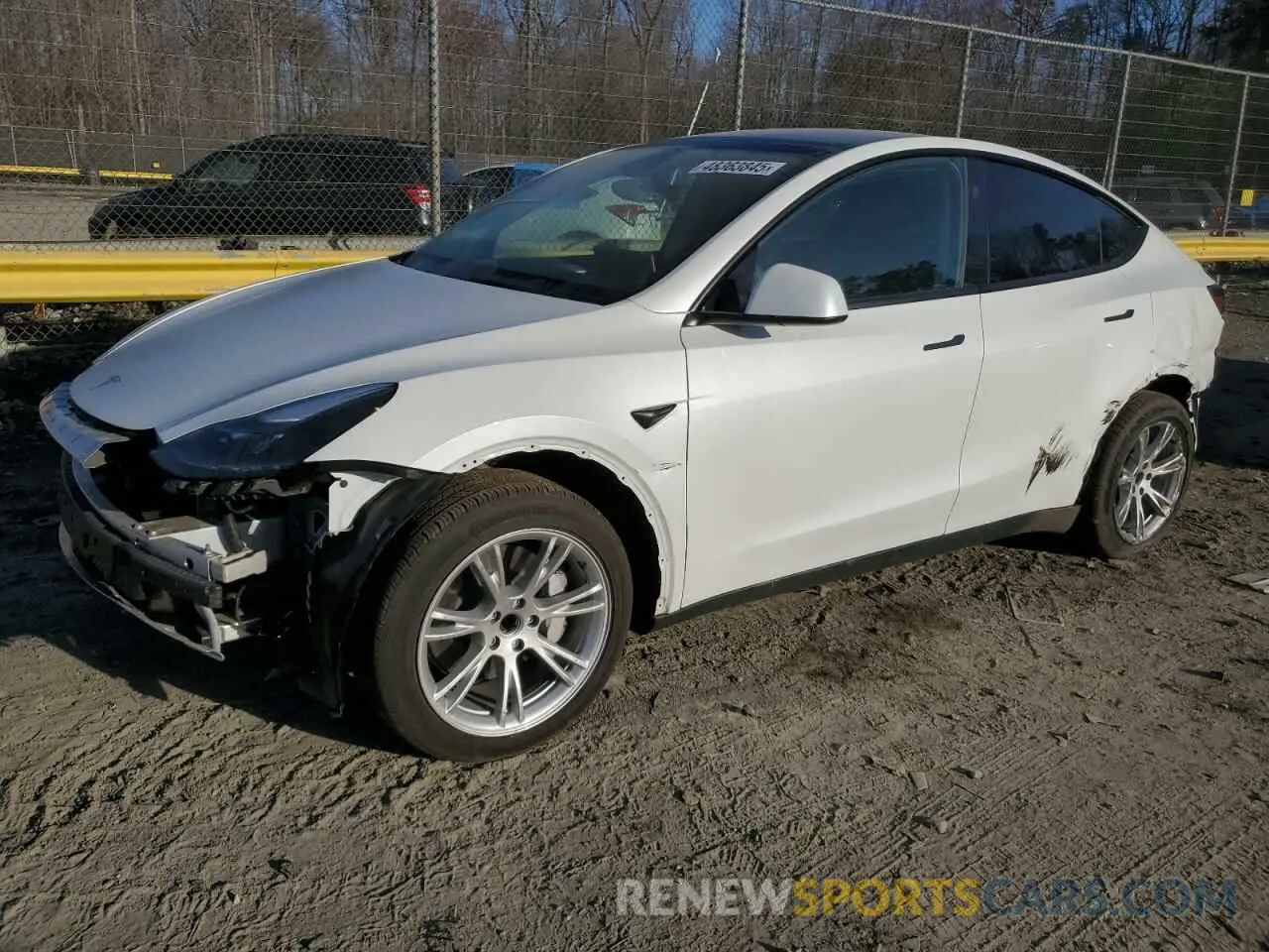1 fotografías del automóvil dañado 7SAYGDED6RF027481 TESLA MODEL Y 2024