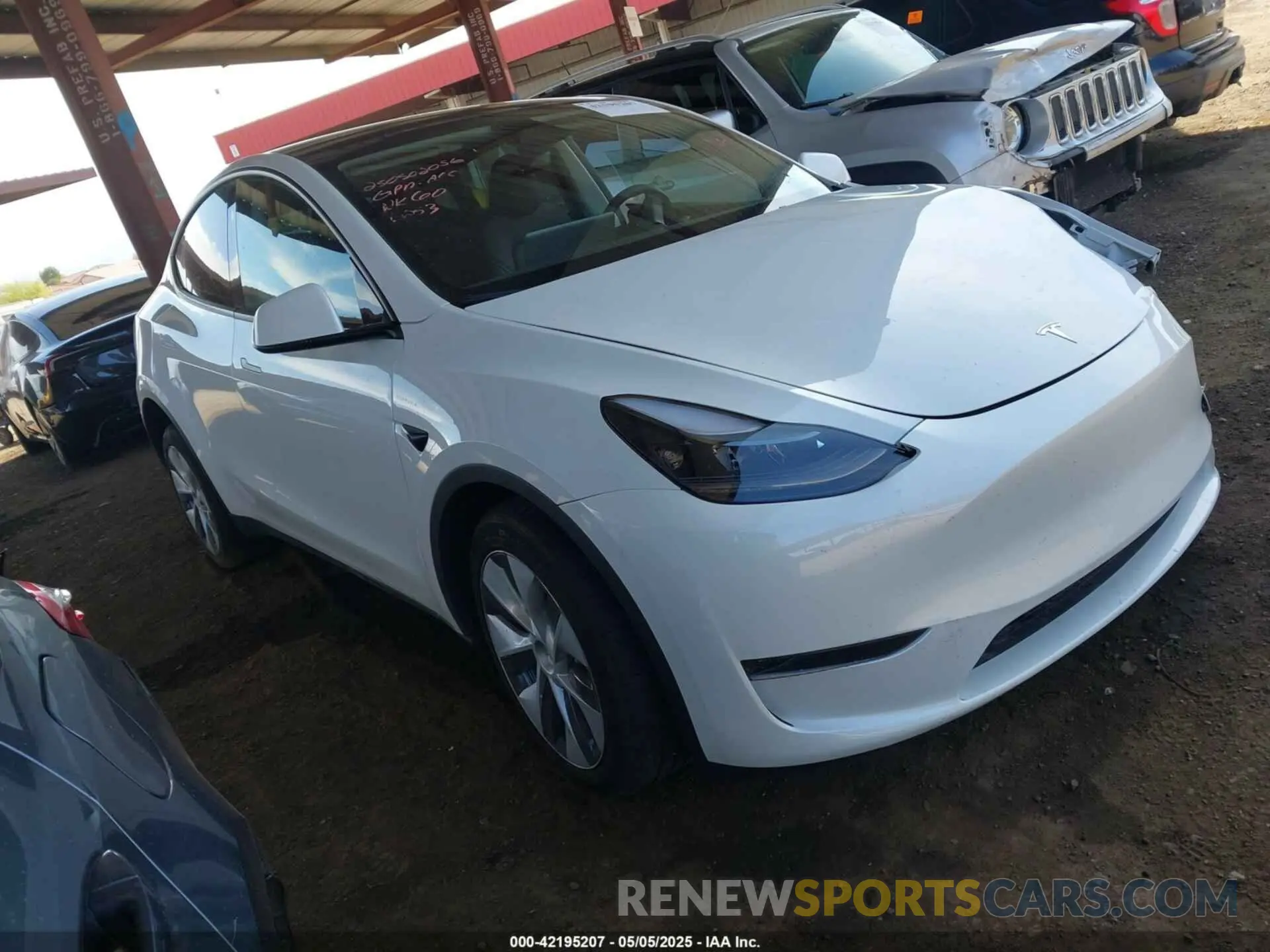 1 fotografías del automóvil dañado 7SAYGDED6RF056253 TESLA MODEL Y 2024