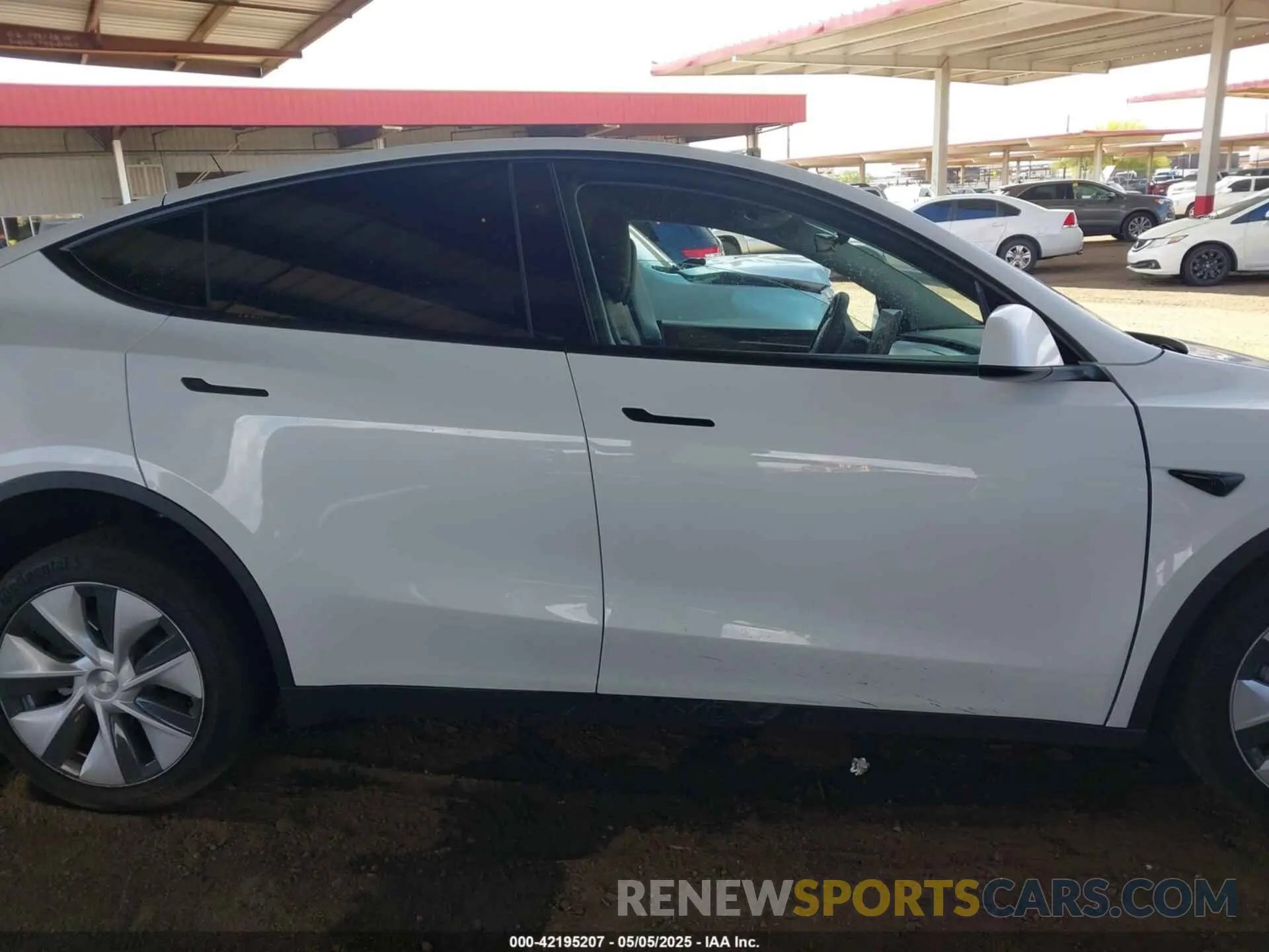 12 fotografías del automóvil dañado 7SAYGDED6RF056253 TESLA MODEL Y 2024