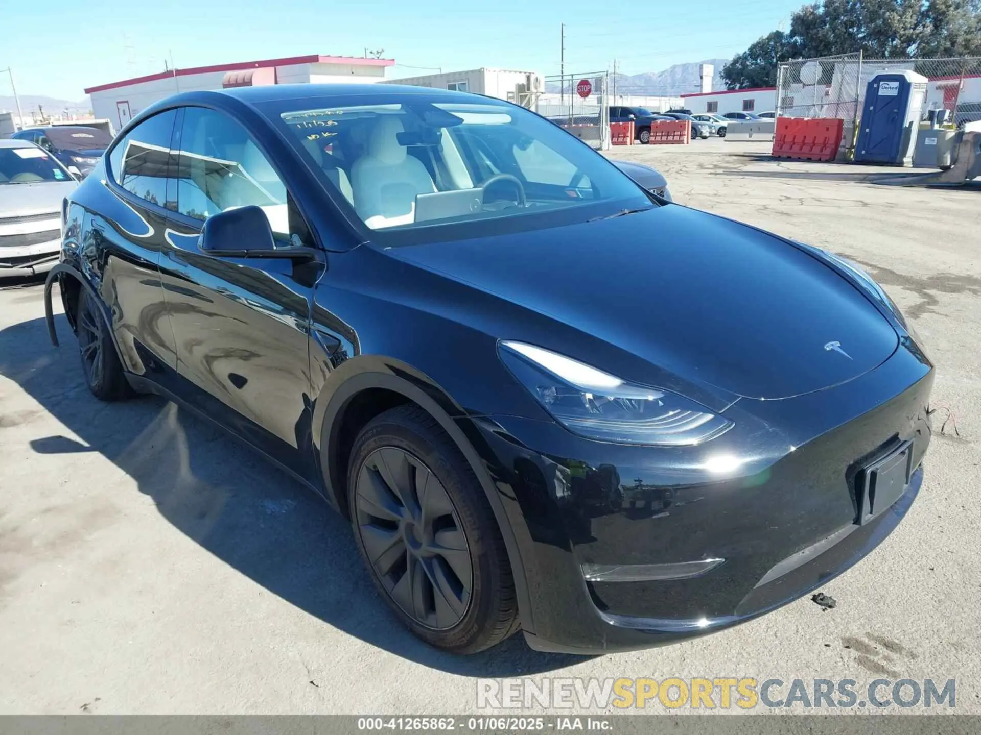 1 fotografías del automóvil dañado 7SAYGDED6RF152657 TESLA MODEL Y 2024