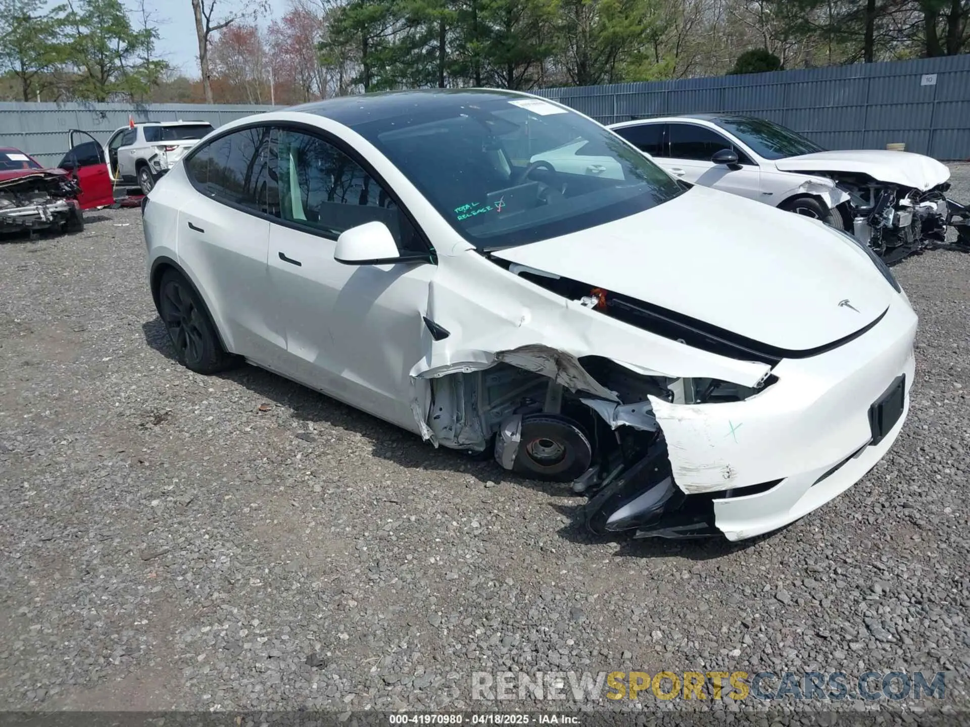 1 fotografías del automóvil dañado 7SAYGDED6RF160936 TESLA MODEL Y 2024
