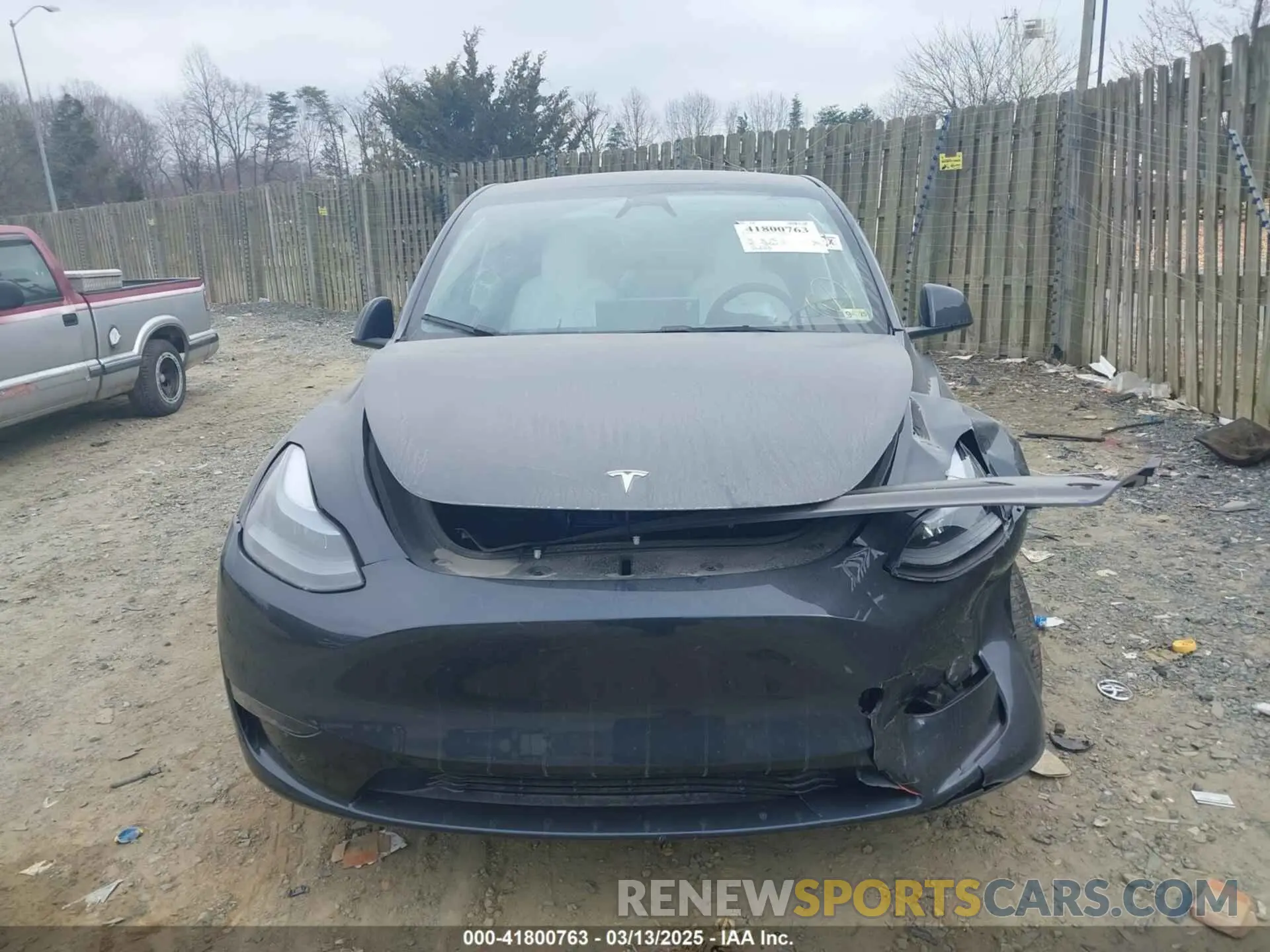 11 fotografías del automóvil dañado 7SAYGDED6RF190762 TESLA MODEL Y 2024