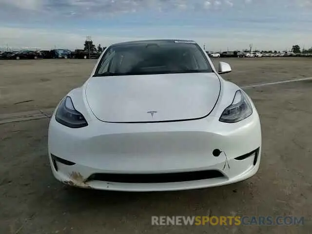 12 fotografías del automóvil dañado 7SAYGDED7RF026100 TESLA MODEL Y 2024