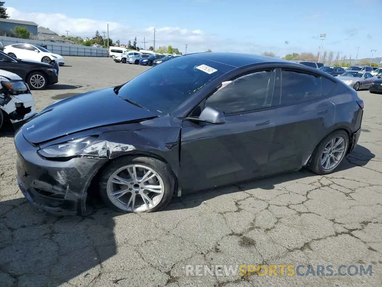 1 fotografías del automóvil dañado 7SAYGDED7RF074101 TESLA MODEL Y 2024