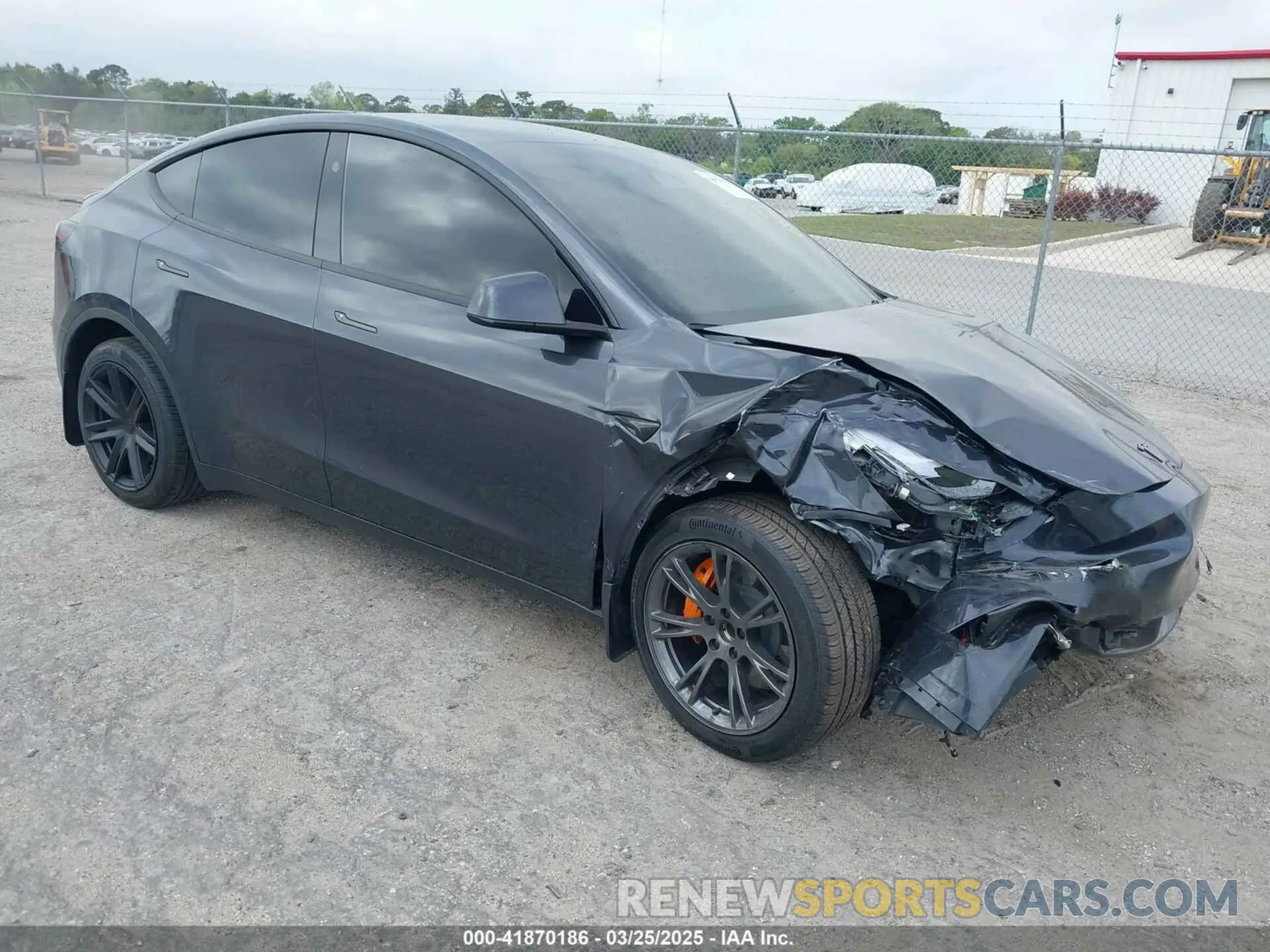 1 fotografías del automóvil dañado 7SAYGDED7RF095210 TESLA MODEL Y 2024