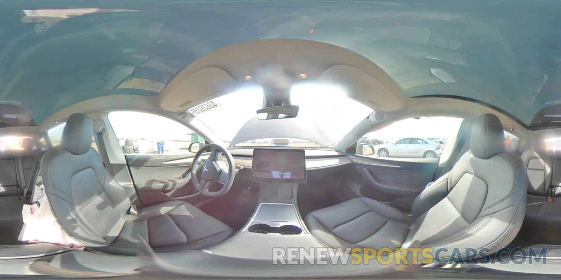 12 fotografías del automóvil dañado 7SAYGDED7RF163537 TESLA MODEL Y 2024
