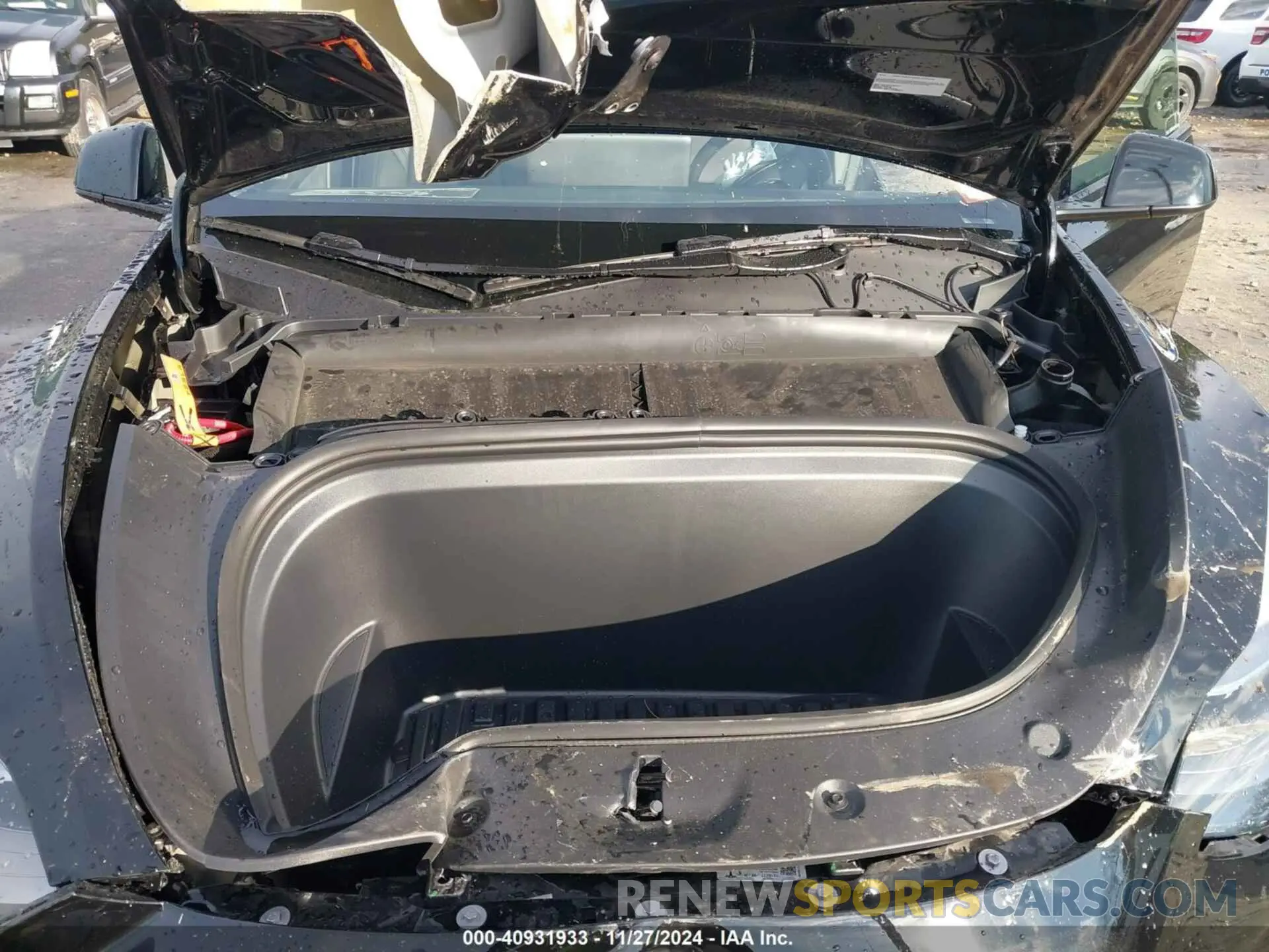 10 fotografías del automóvil dañado 7SAYGDED7RF166566 TESLA MODEL Y 2024