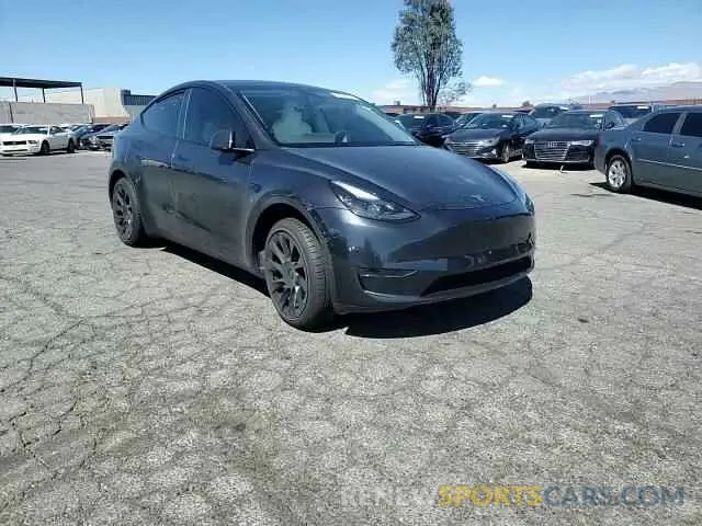 10 fotografías del automóvil dañado 7SAYGDED8RF023965 TESLA MODEL Y 2024