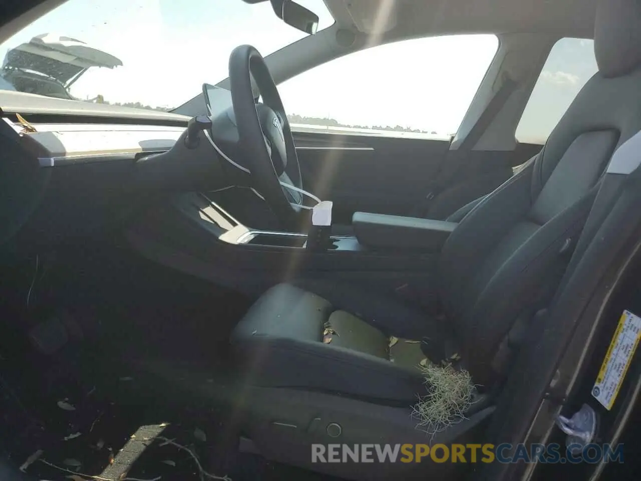 7 fotografías del automóvil dañado 7SAYGDED8RF091697 TESLA MODEL Y 2024