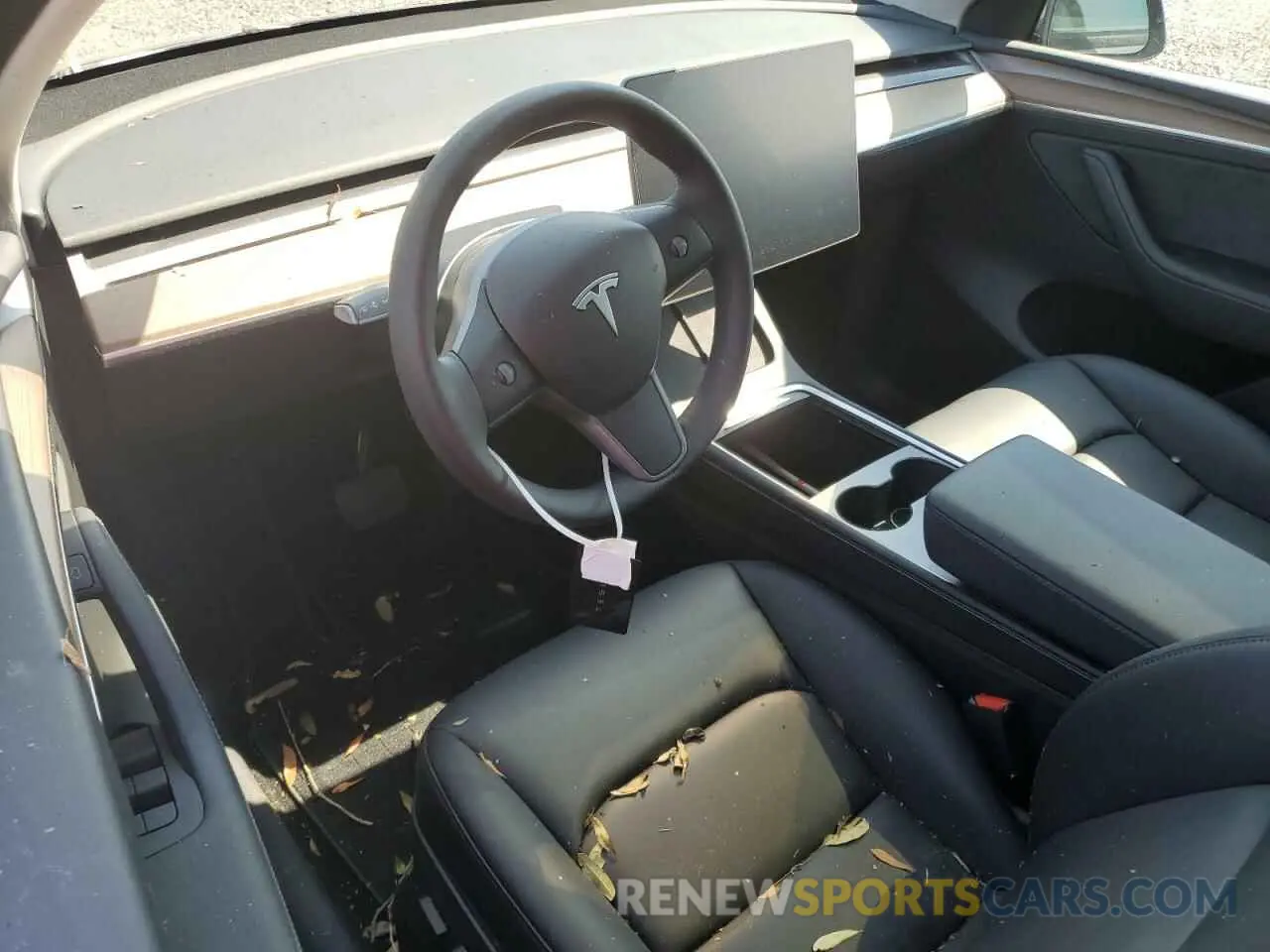 8 fotografías del automóvil dañado 7SAYGDED8RF091697 TESLA MODEL Y 2024