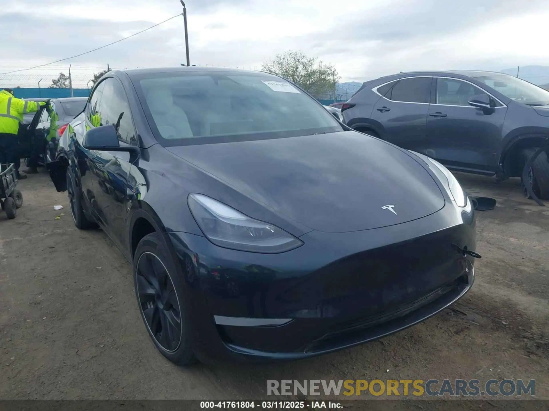 1 fotografías del automóvil dañado 7SAYGDED8RF116209 TESLA MODEL Y 2024
