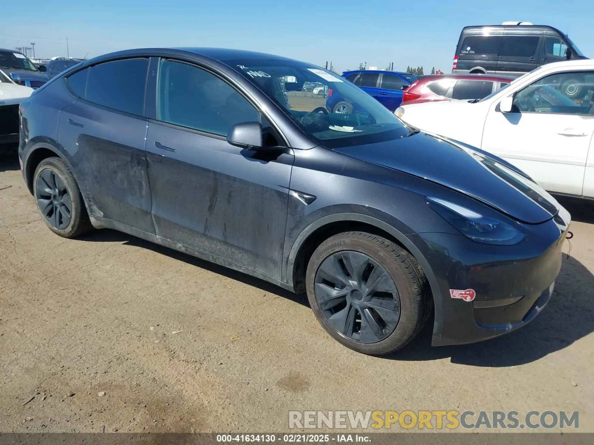 1 fotografías del automóvil dañado 7SAYGDED8RF213796 TESLA MODEL Y 2024