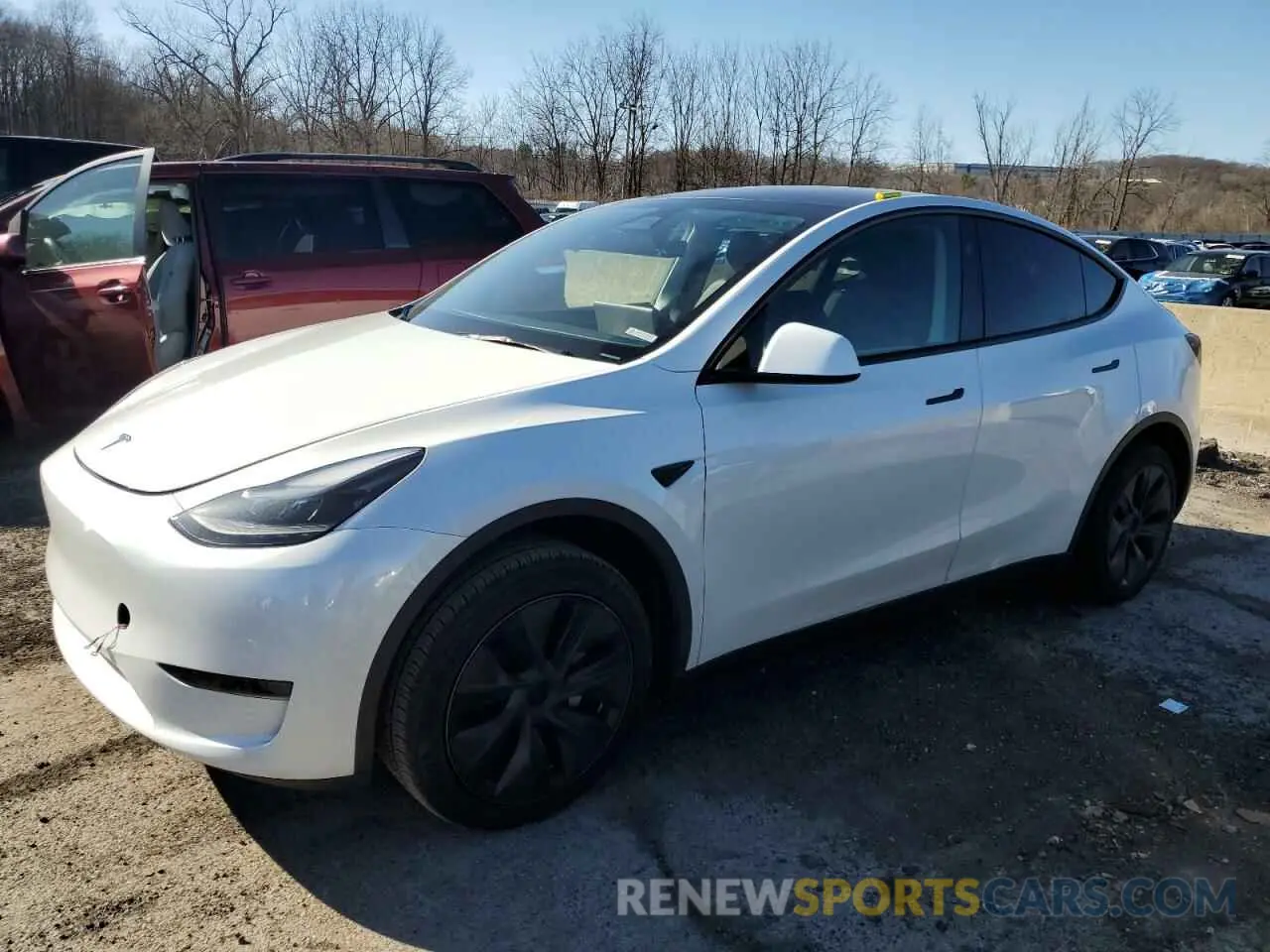 1 fotografías del automóvil dañado 7SAYGDED9RF094494 TESLA MODEL Y 2024
