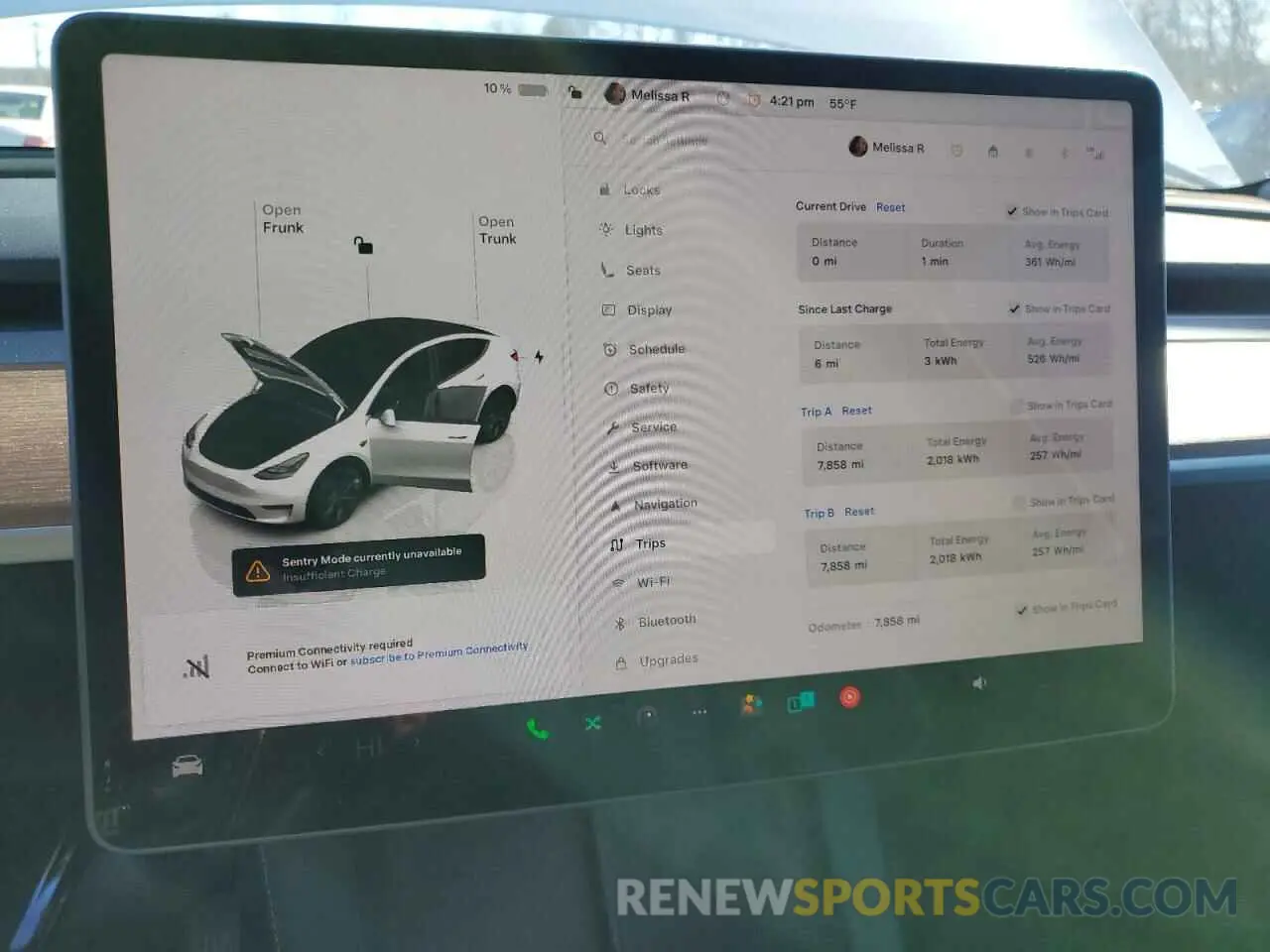 9 fotografías del automóvil dañado 7SAYGDED9RF094494 TESLA MODEL Y 2024