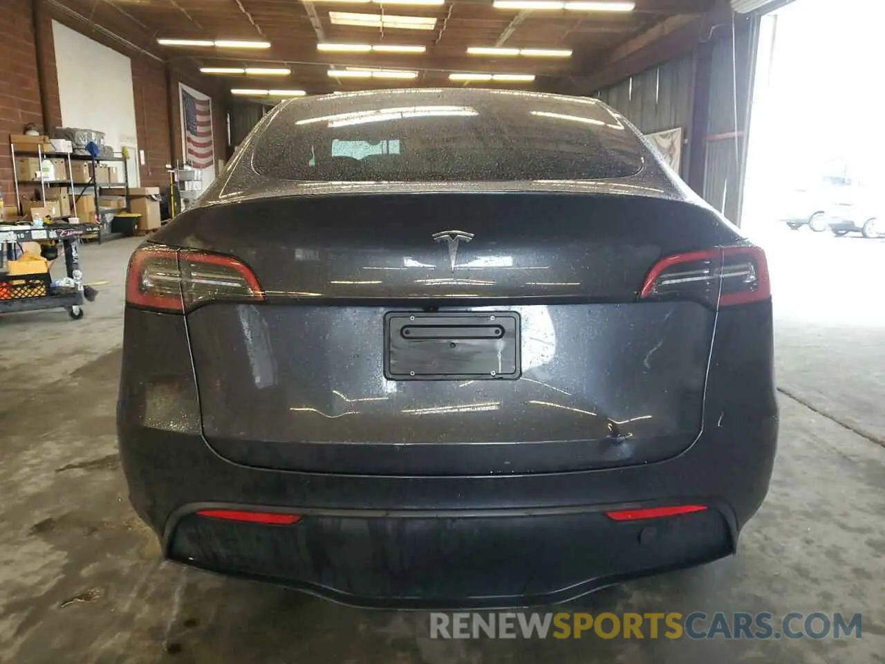 6 fotografías del automóvil dañado 7SAYGDED9RF129535 TESLA MODEL Y 2024