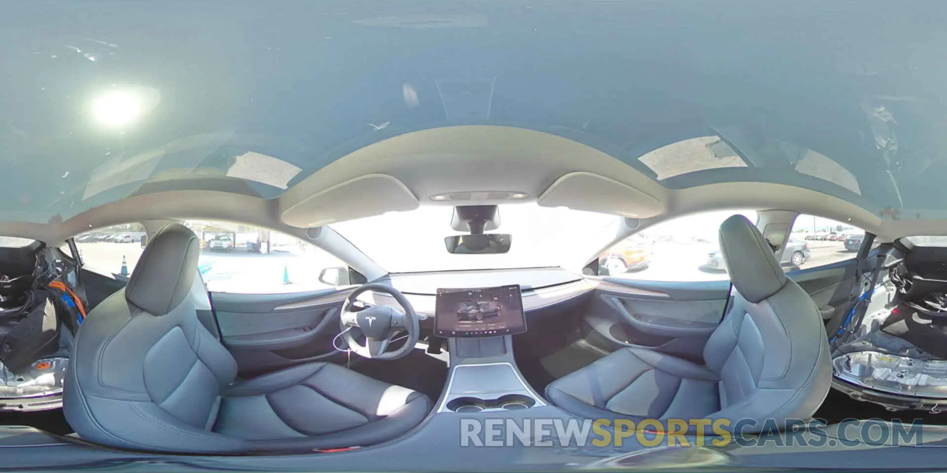 14 fotografías del automóvil dañado 7SAYGDED9RF194952 TESLA MODEL Y 2024