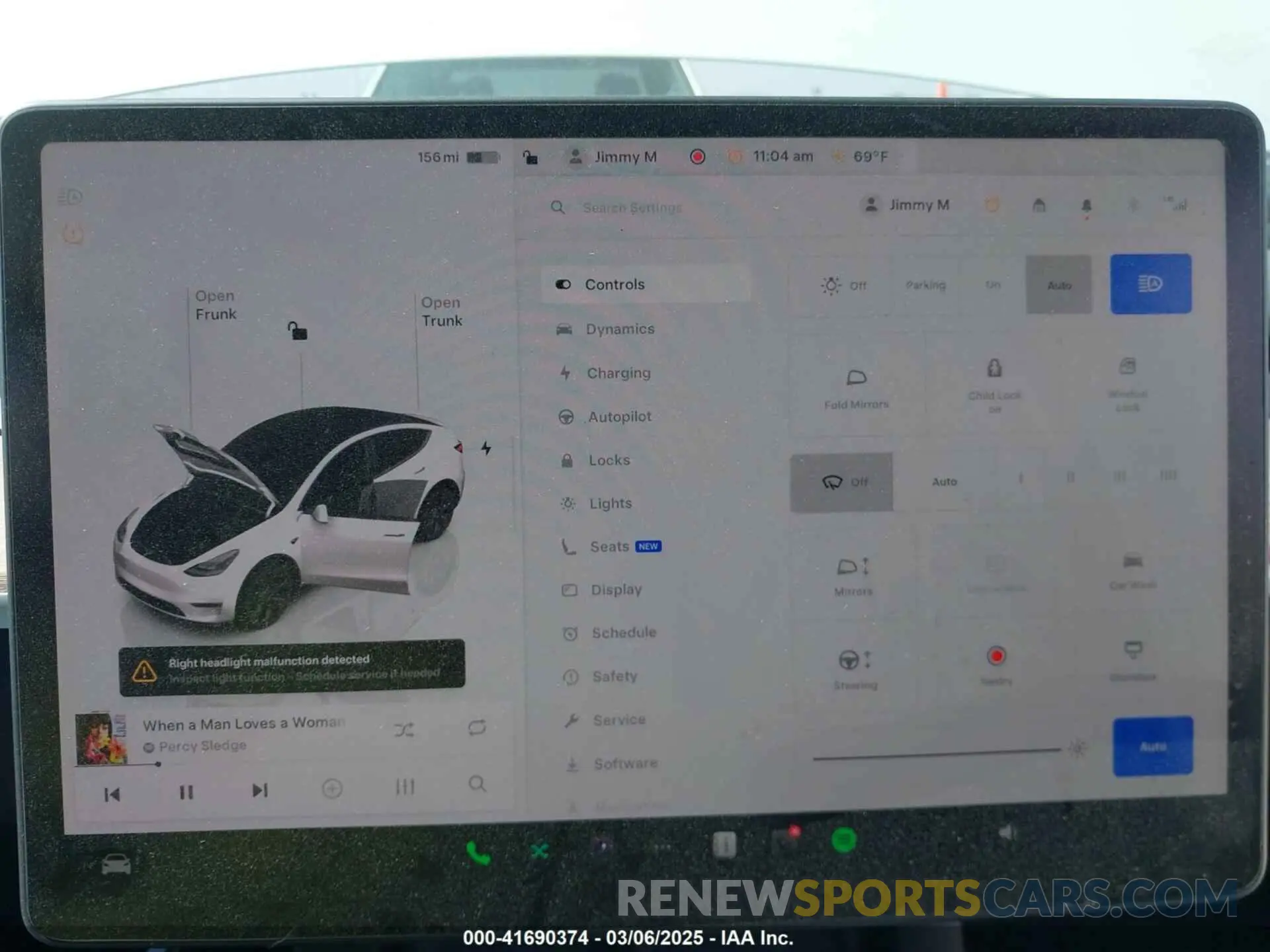 19 fotografías del automóvil dañado 7SAYGDEDXRA300743 TESLA MODEL Y 2024