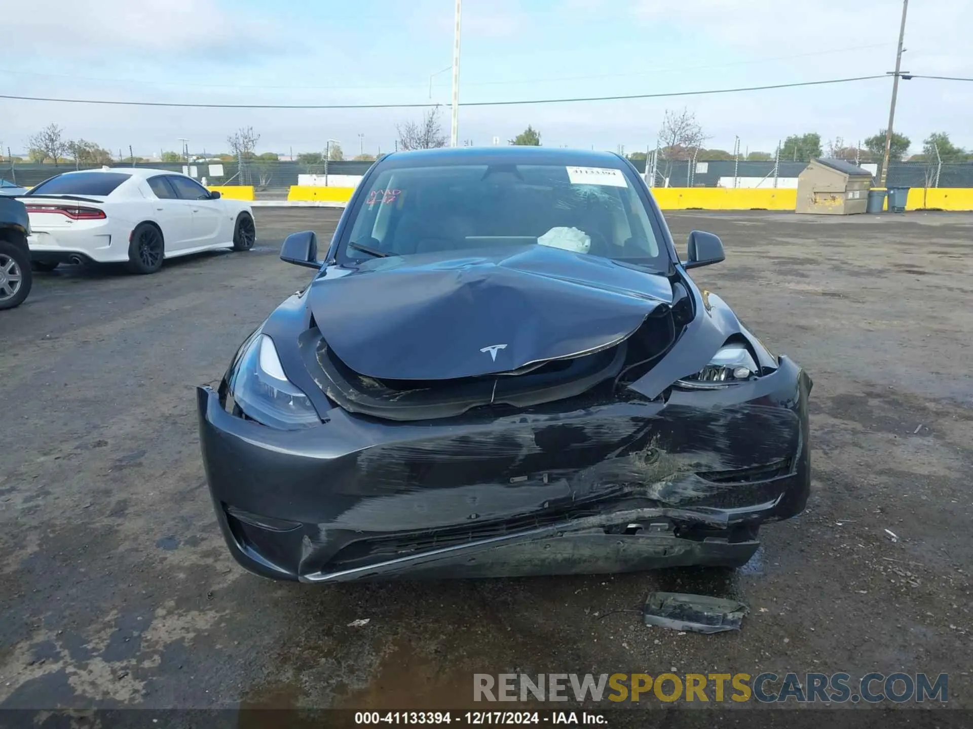 12 fotografías del automóvil dañado 7SAYGDEDXRF039696 TESLA MODEL Y 2024