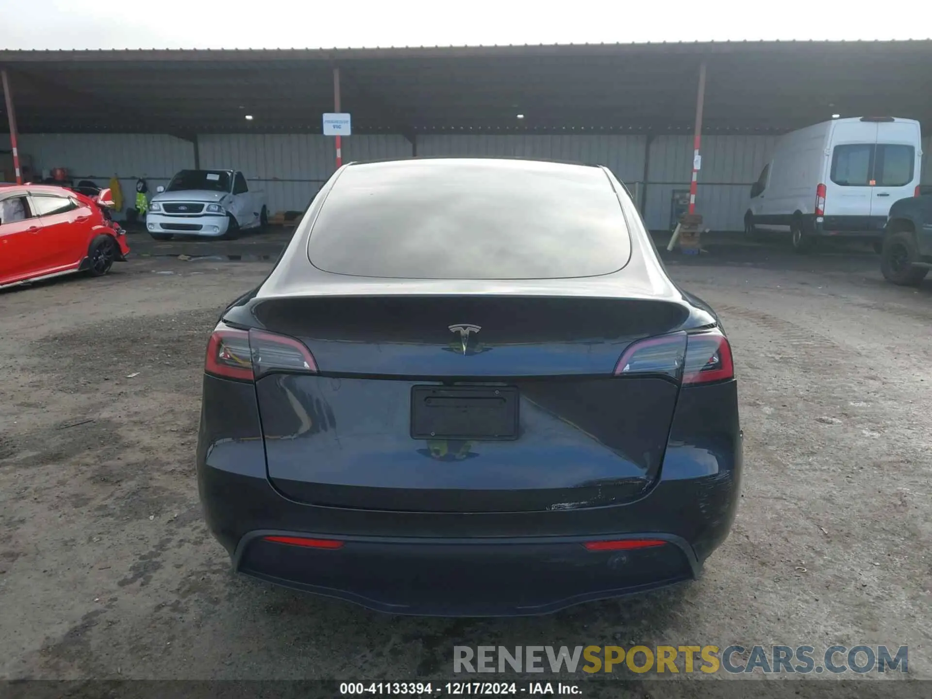 16 fotografías del automóvil dañado 7SAYGDEDXRF039696 TESLA MODEL Y 2024