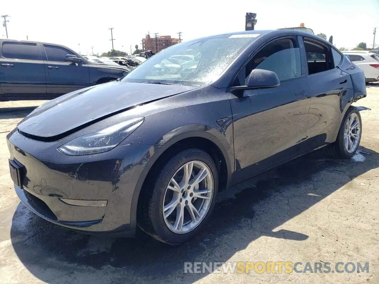 1 fotografías del automóvil dañado 7SAYGDEDXRF052447 TESLA MODEL Y 2024